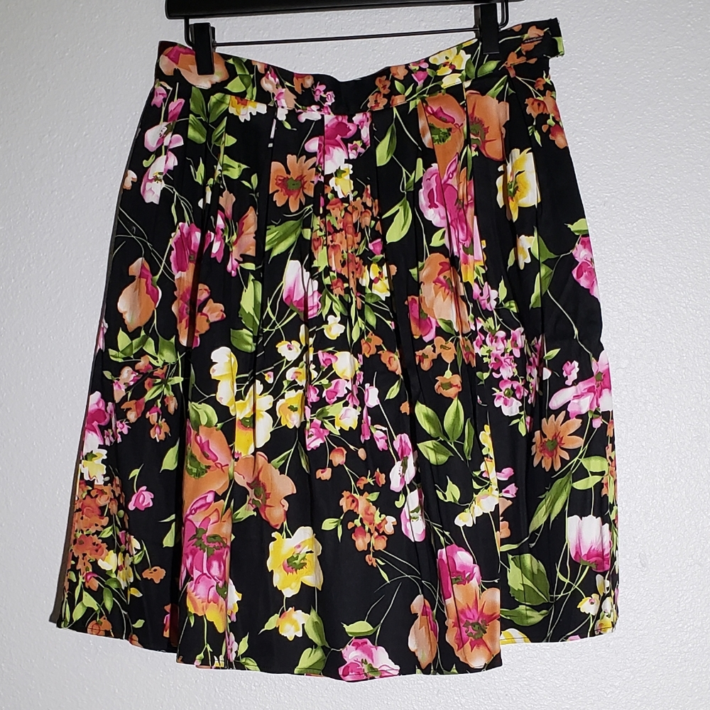 *SALE* Grace Karin Floral Aline Swing Skirt